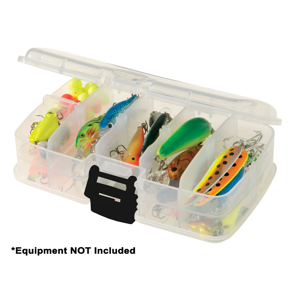 Plano Adjustable Double-Sided Stowaway Small 3400 Clear Storage Box