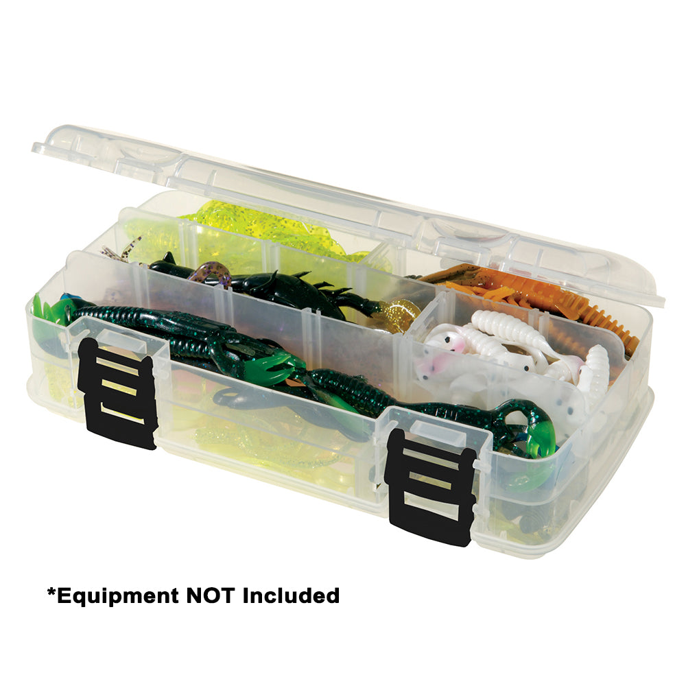 Plano Adjustable Double-Sided Stowaway Large 3500 Storage Box - Clear
