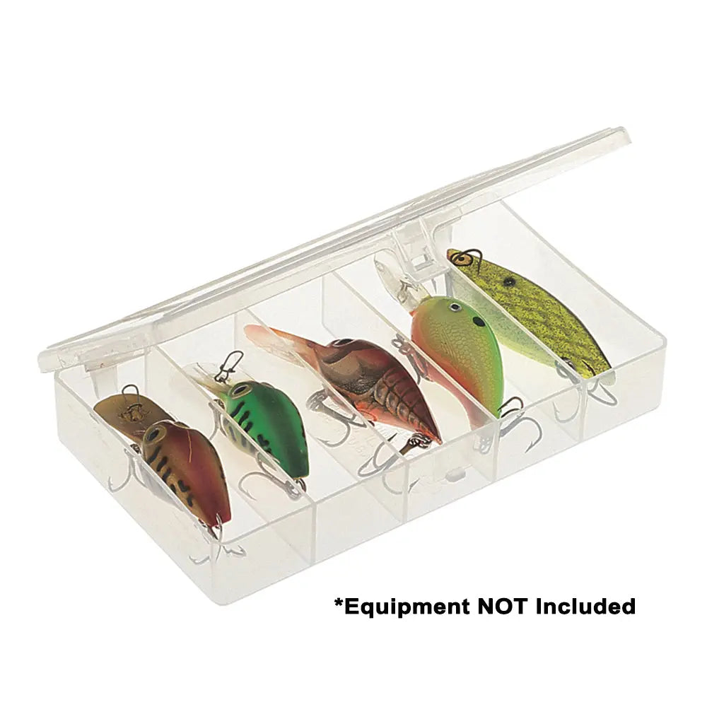 Plano Five-Compartment Stowaway 3400 Storage Box - Clear