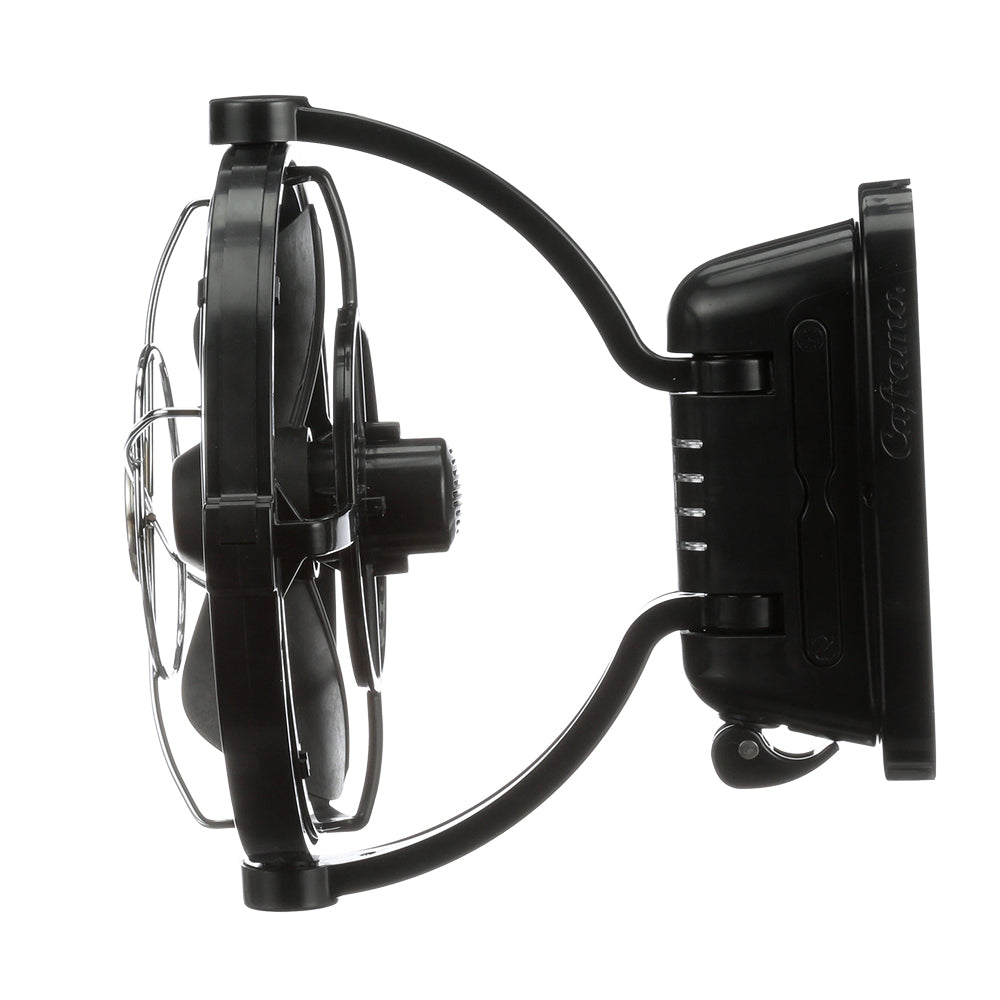 SEEKR by Caframo Sirocco II Elite Fan - Black with 360-Degree Airflow and Whisper-Quiet Operation