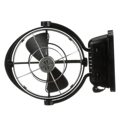SEEKR by Caframo Sirocco II Elite Fan - Black with 360-Degree Airflow and Whisper-Quiet Operation
