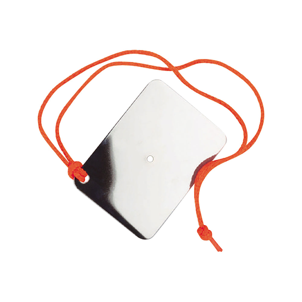 Orion Signaling Mirror with Lanyard - 10-Mile Visibility, Durable Marine-Grade Construction