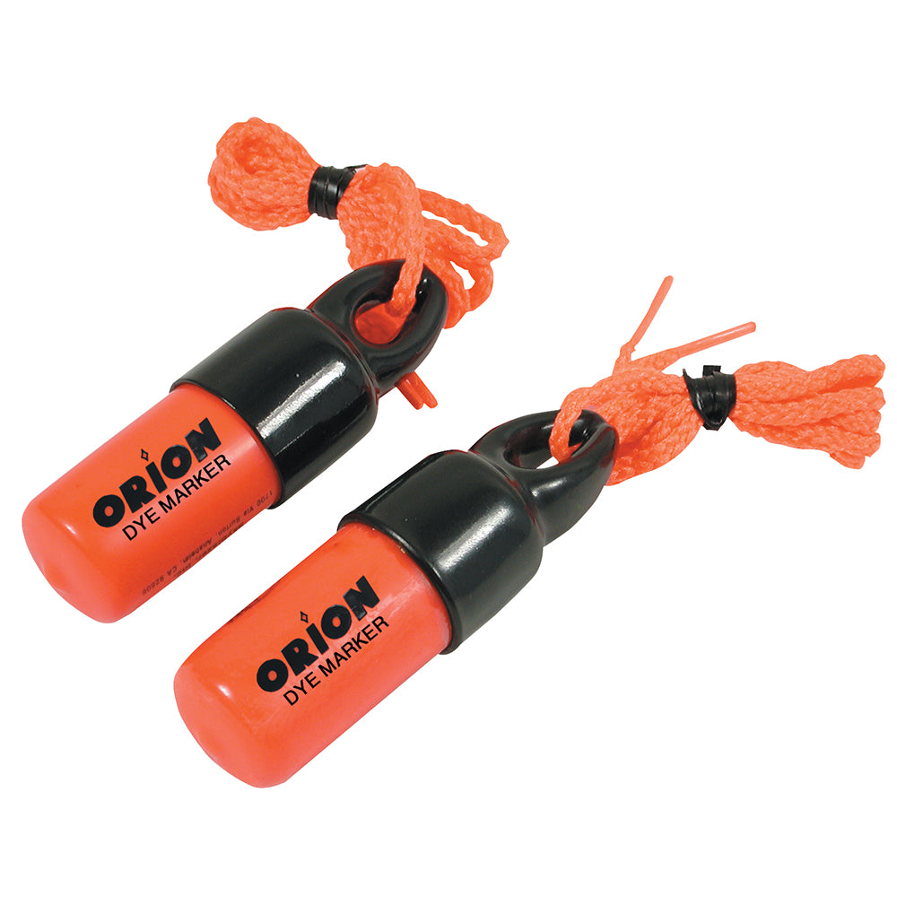 Orion Fluorescent Dye Marker - 2-Pack for Emergency Signaling