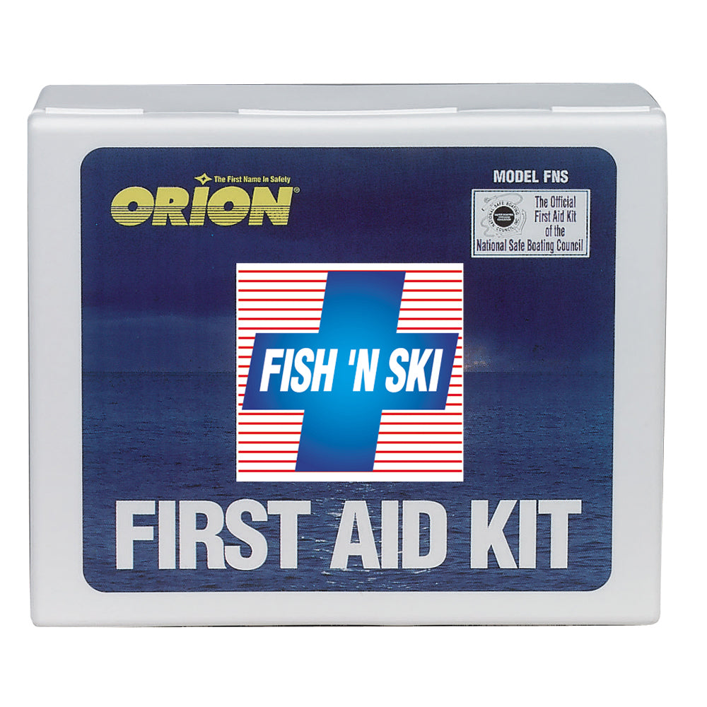 Orion Fish 'N Ski Marine First Aid Kit - Compact Emergency Medical Supplies for Small Boats