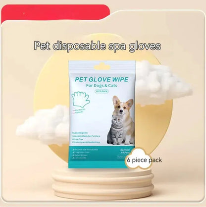 Pet Cleaning Gloves & Wipes Atticus Goods
