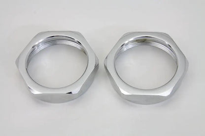 Colony Chrome Intake Manifold Nuts for Harley Davidson FL (1941-1950) by Colony