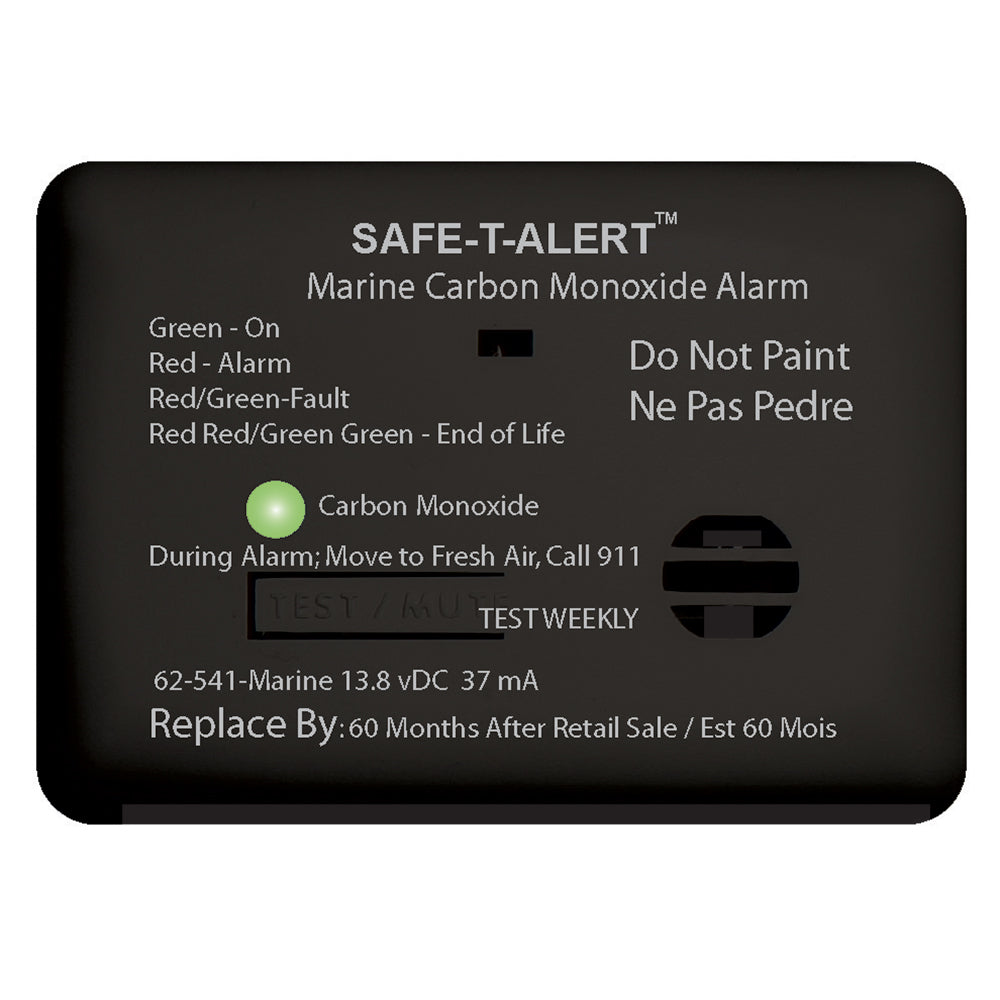 Safe-T-Alert 62 Series Marine 12V Carbon Monoxide Alarm - Surface Mount, Compact Design