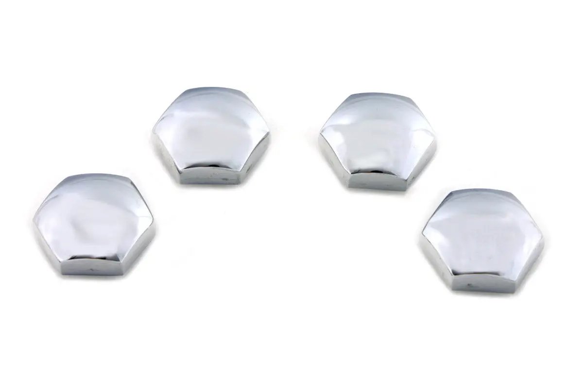 Colony Chrome Rocker Arm Shaft Nut for Harley Davidson EL and FL Models by Colony