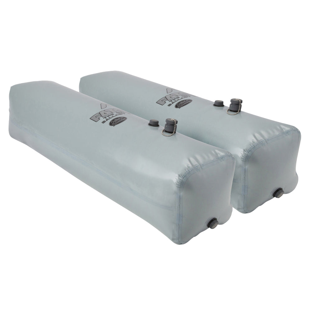 FATSAC Side Sac Ballast Bag Pair - 260 lbs Each - Gray for Inboard Boats