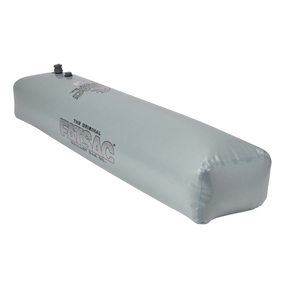 FATSAC Tube Fat Sac Ballast Bag - 370lbs Gray for Wakeboarding and Watersports