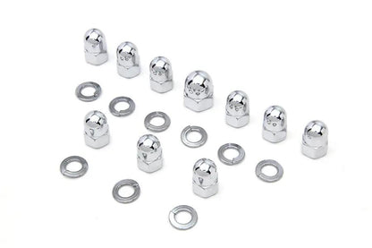 Colony Chrome Transmission Side Cover Kit for Harley Davidson EL and UL Models by Colony