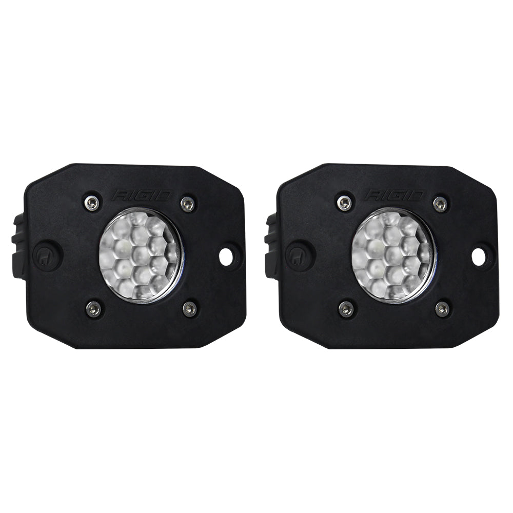 RIGID Industries Ignite Flush Mount Flood Light - Black, Part #20641