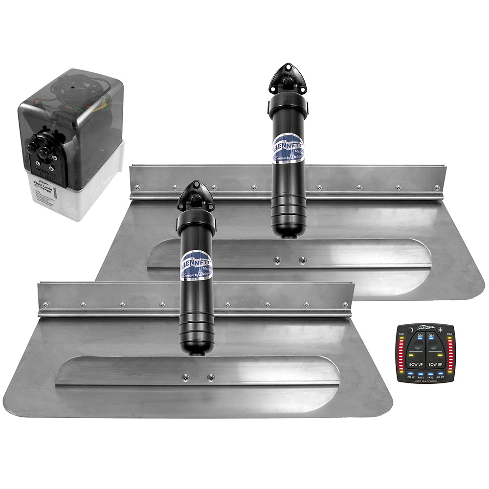 Bennett Marine 2412ATP 24 x 12 Hydraulic Trim Tabs with ATP