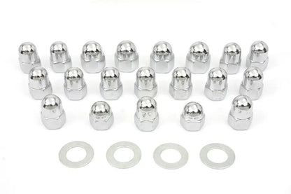 Colony Acorn Rocker Box Nut Set for Harley Davidson FL (1966-1975) by Colony