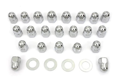 Colony Acorn Rocker Box Nut Set for Harley Davidson FL (1966-1975) by Colony