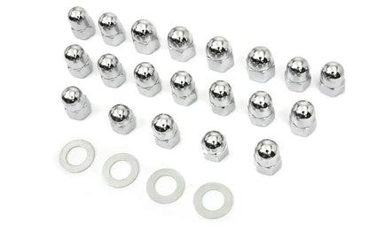 Colony Acorn Rocker Box Nut Set for Harley Davidson FL (1966-1975) by Colony