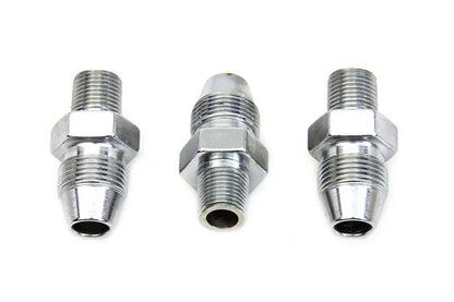 Colony Chrome Oil Line Fitting for Harley Davidson FL Models - Part 7148-3 by Colony