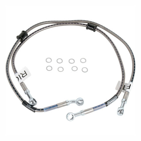 Russell Suzuki Front Brake Line Kit for 2008-2009 Hayabusa – Dual Racer Lines