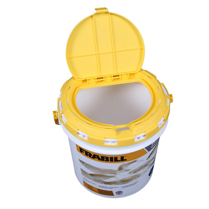 Frabill PMC4820 Bait Bucket with Aeration Port, 2.2 Gallon Capacity