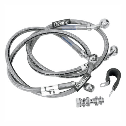 Russell Honda Front Brake Line Kit for 1991-1994 CBR600F2 - Dual Line Racer Set