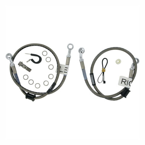 Russell Yamaha Brake Hose Kit Two Line Racer DOT for Yamaha YZF-R6 2008