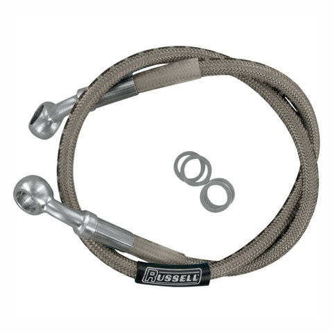 Russell Yamaha Front Brake Line Kit for 1998-2002 XVS650 V-Star