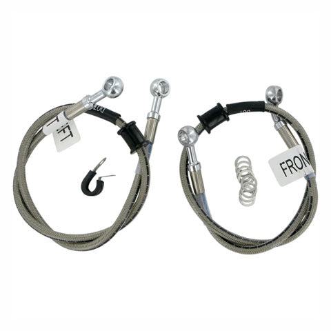Russell Yamaha Front Brake Line Kit for 1999-2002 Yamaha YZF-R6 - Two-Line Racer Set
