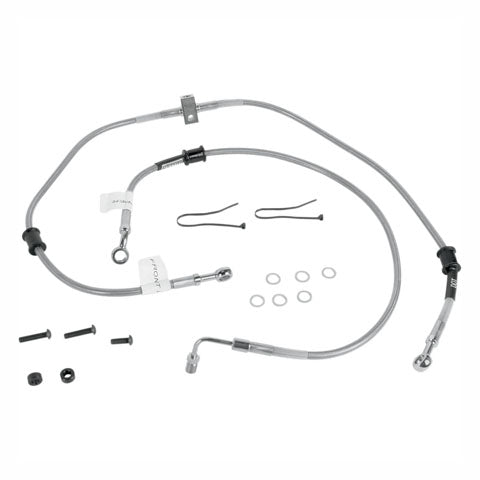 Russell R09892 Yamaha Front Brake Line Kit for Star Raider 2008-2009