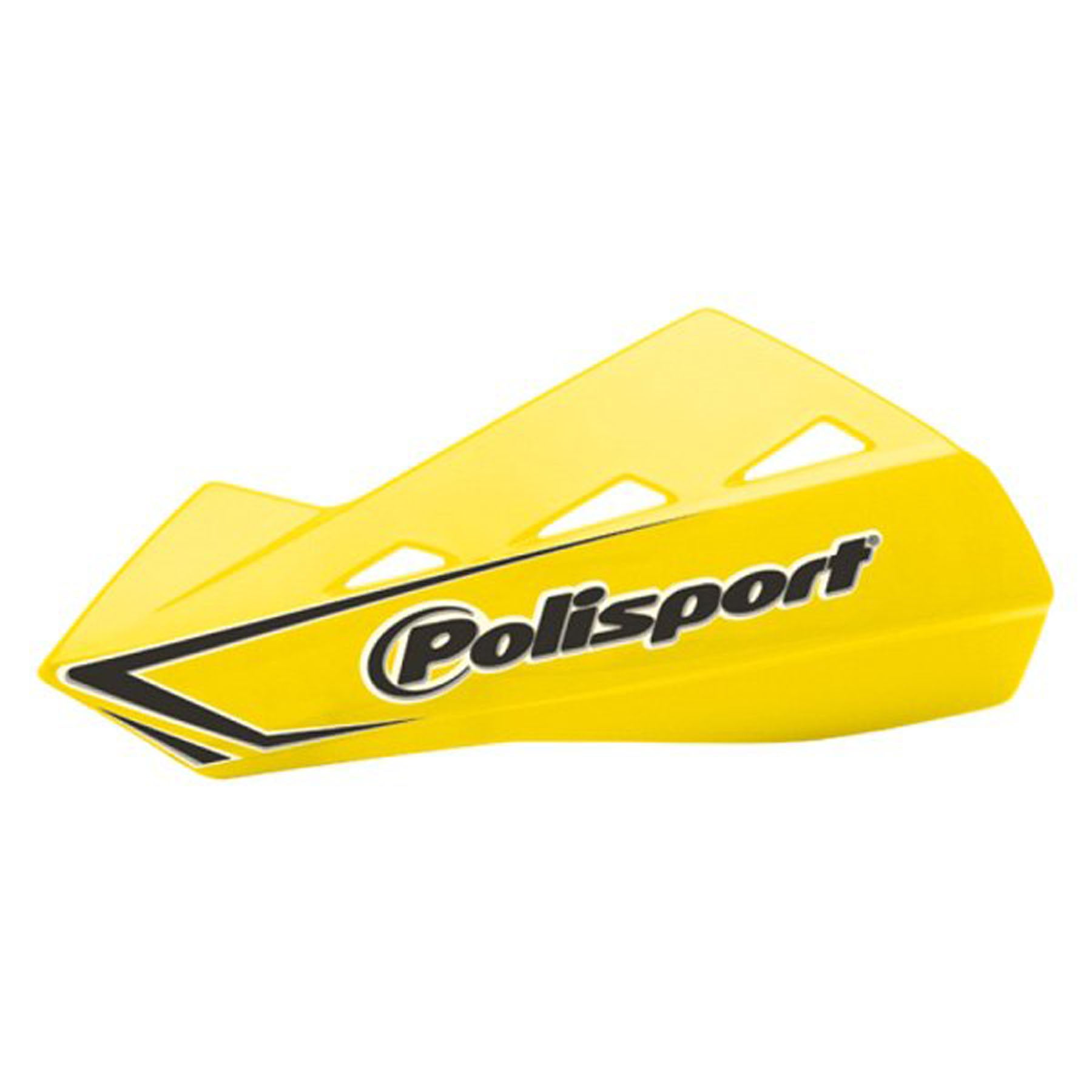 Polisport Qwest Handguard with Mount - Yellow RM01 by Polisport (Part Number 8304200033)