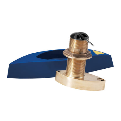 Airmar B785C-M CHIRP Bronze Thru-Hull Transducer with Fairing Block - 600W, Medium Frequency