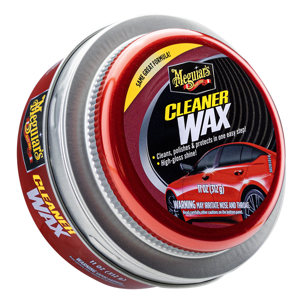 Meguiar's Cleaner Wax Paste A1214 - All-in-One Car Wax and Cleaner for Shine and Protection