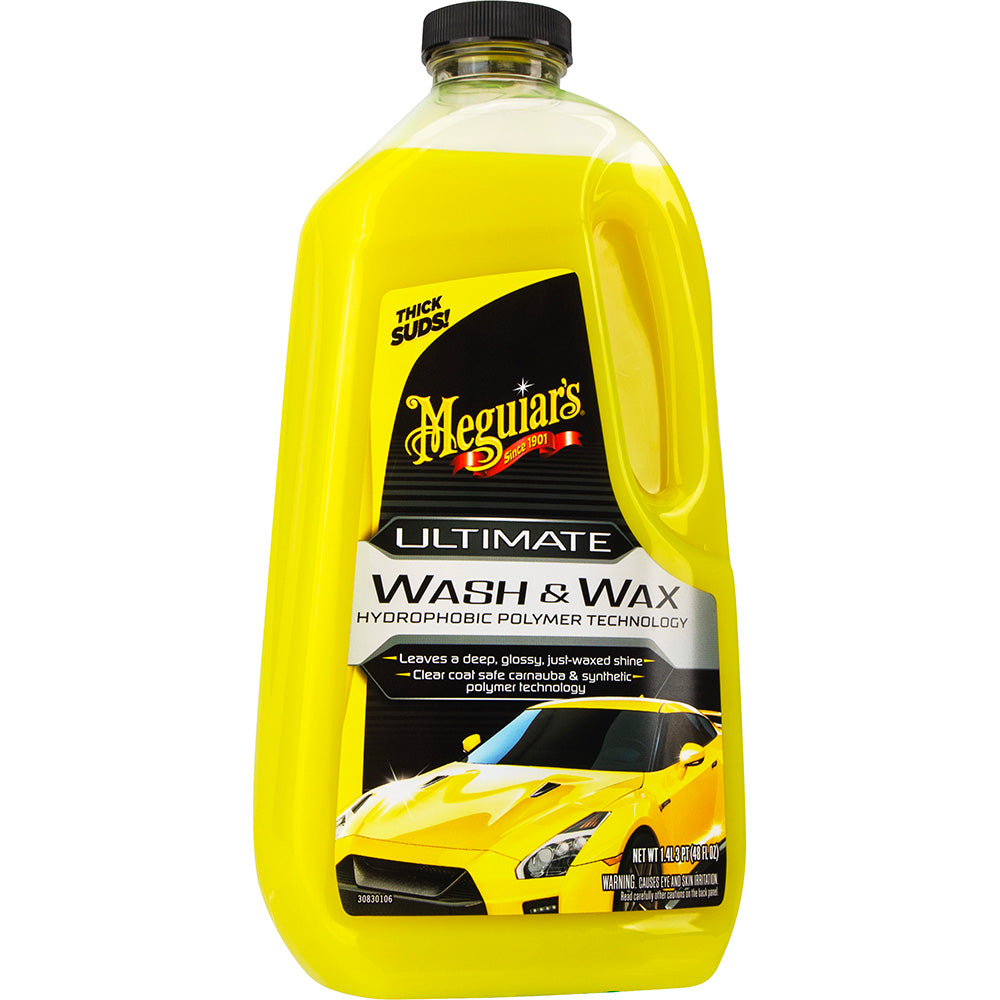 Meguiar's Ultimate Wash & Wax 1.4 Liters – Deep Gloss Car Wash and Protection