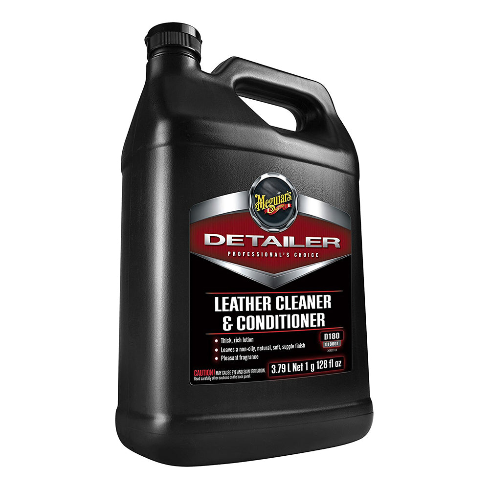 Meguiar's Detailer Leather Cleaner & Conditioner 1-Gallon - D18001 by Meguiar's