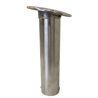 Tigress Economy Stainless Steel Gunnel Mount Rod Holder - 15 inches