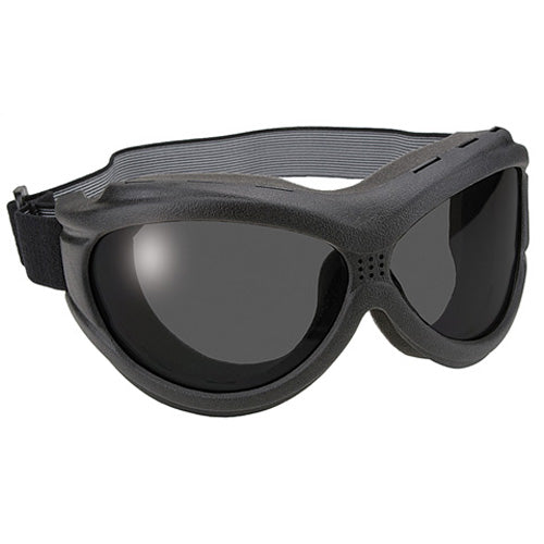 Pacific Coast Sunglasses The Beast Black Goggles with Smoke Lens, Part #4590