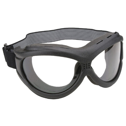 Pacific Coast Sunglasses The Beast Black Goggles with Clear Lenses