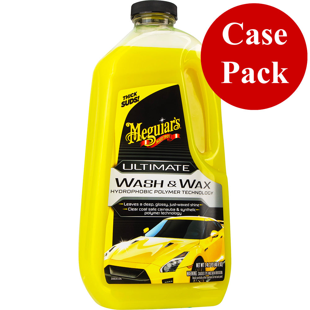 Meguiar's Ultimate Wash & Wax – 1.4 Liters (Case of 6)