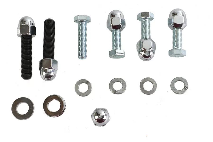 Colony Rear Fender Strut Bolt Kit Acorn Style for Harley Davidson XL Models by Colony