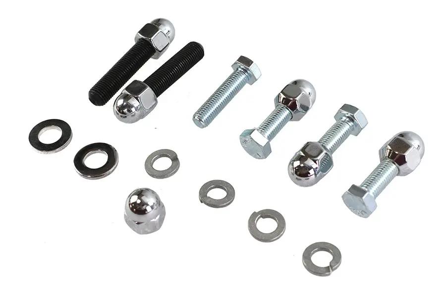Colony Rear Fender Strut Bolt Kit Acorn Style for Harley Davidson XL Models by Colony