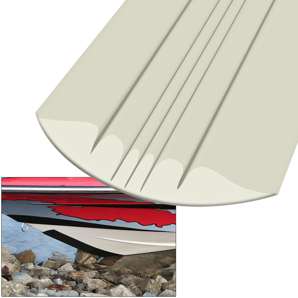 Megaware KeelGuard 11' Almond Marine Protection | Durable Boat Keel Guard with 3M Technology