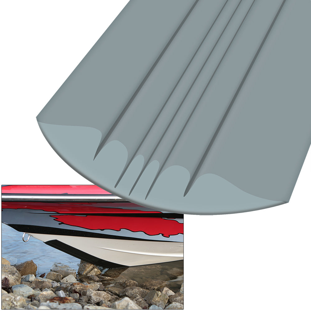 Megaware KeelGuard 5' Gray Boat Protection Shield for Vessels Up to 16 Feet