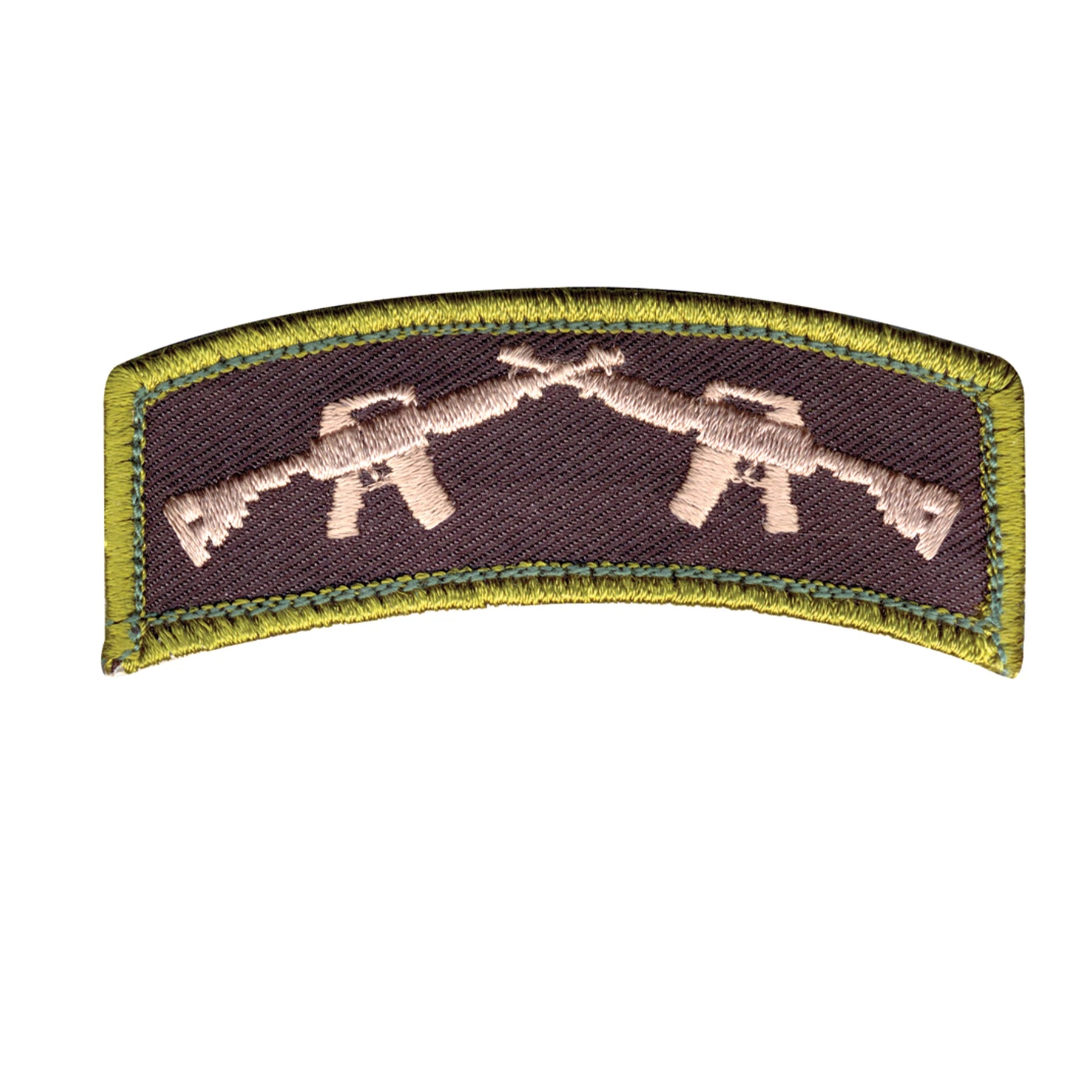 Rothco Crossed Rifles Morale Patch - Tactical Hook & Loop Badge