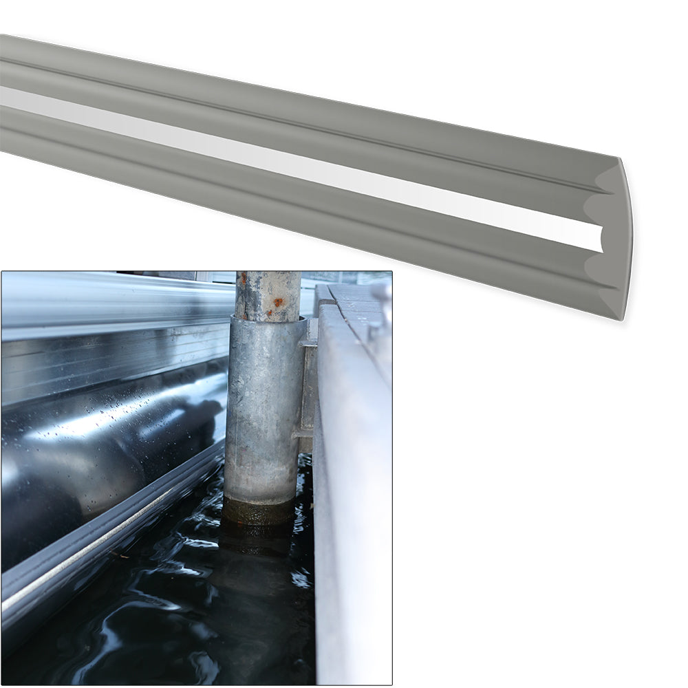 Megaware PontoonGuard 40' Kit for Pontoons Up to 25 Feet - Gray