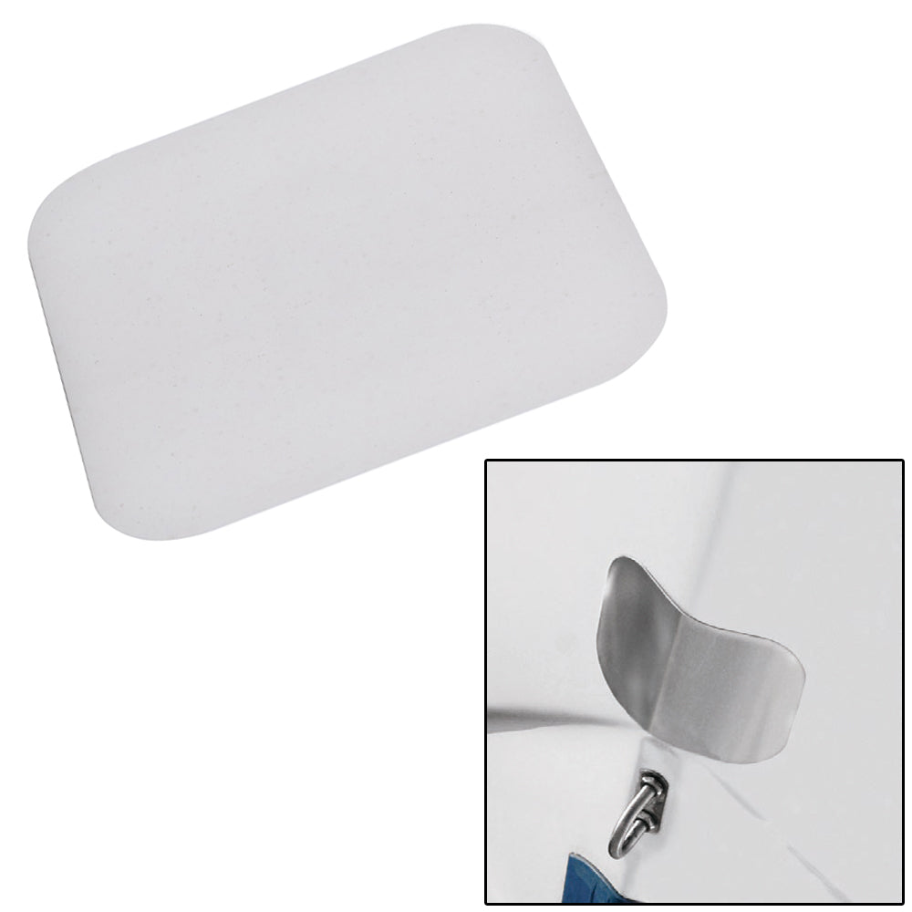 Megaware ScuffBuster Standard Boat Trailer Protector - 5.75 x 4.5 Inches, Stainless Steel Bowguard