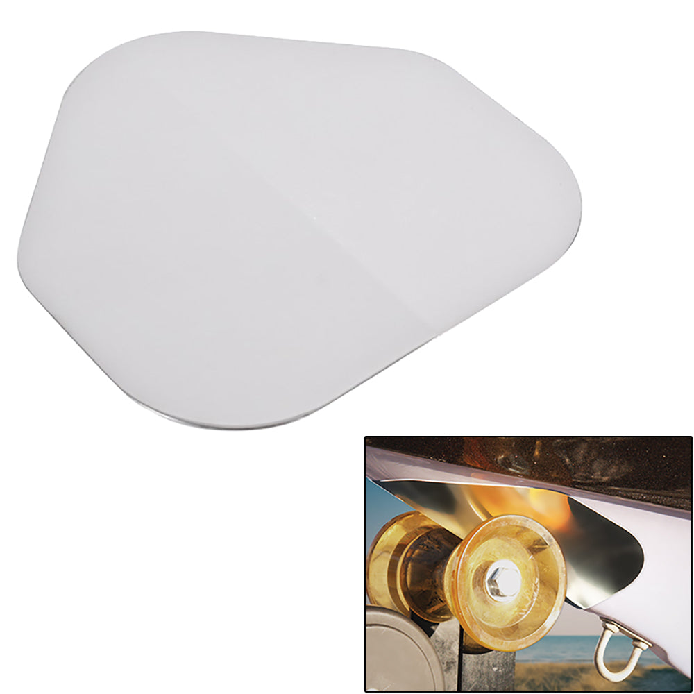 Megaware ScuffBuster XL - 9 x 8.75 Inch Stainless Steel Boat Protection Pad