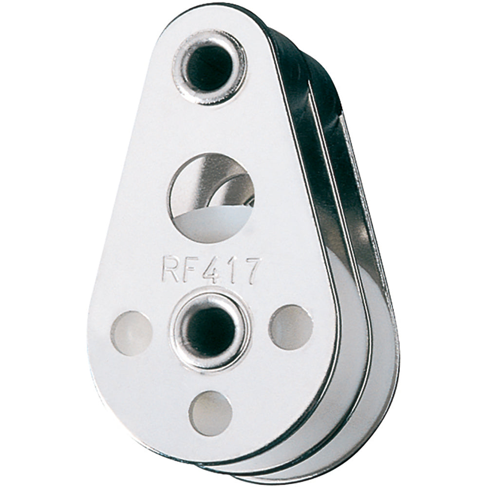 Ronstan Series 30 Utility Block - Double with Tube Rivet for Marine Applications