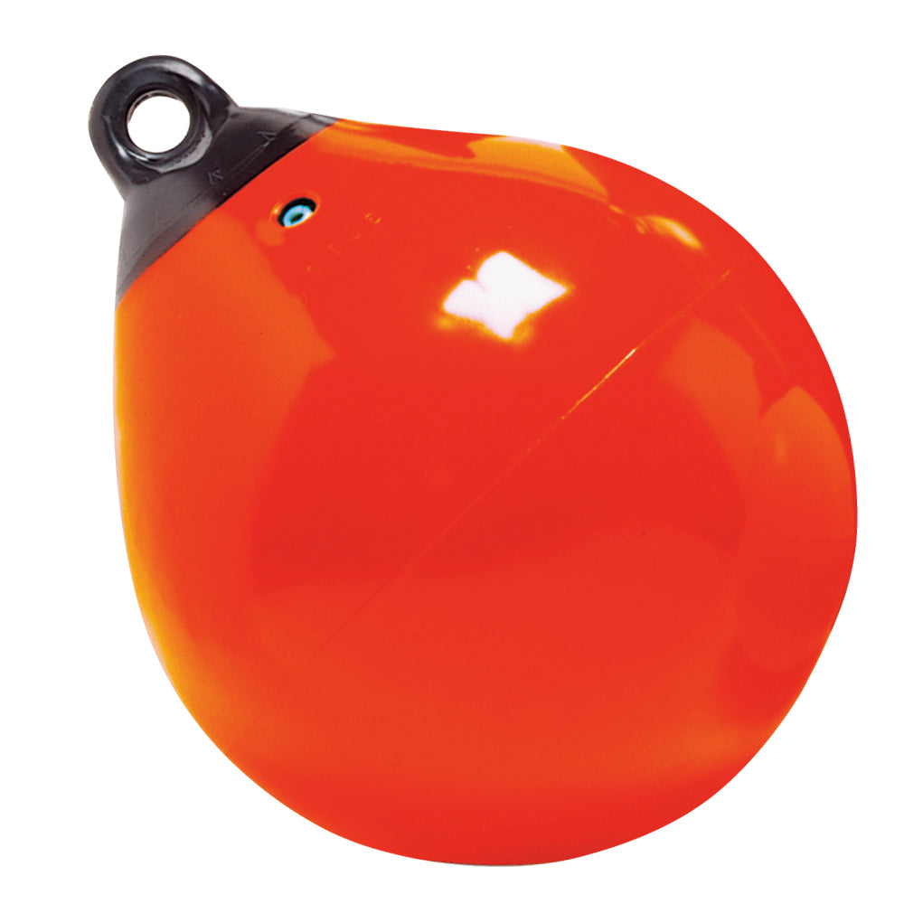 Taylor Made 9 Inch Tuff End Inflatable Vinyl Buoy in Orange