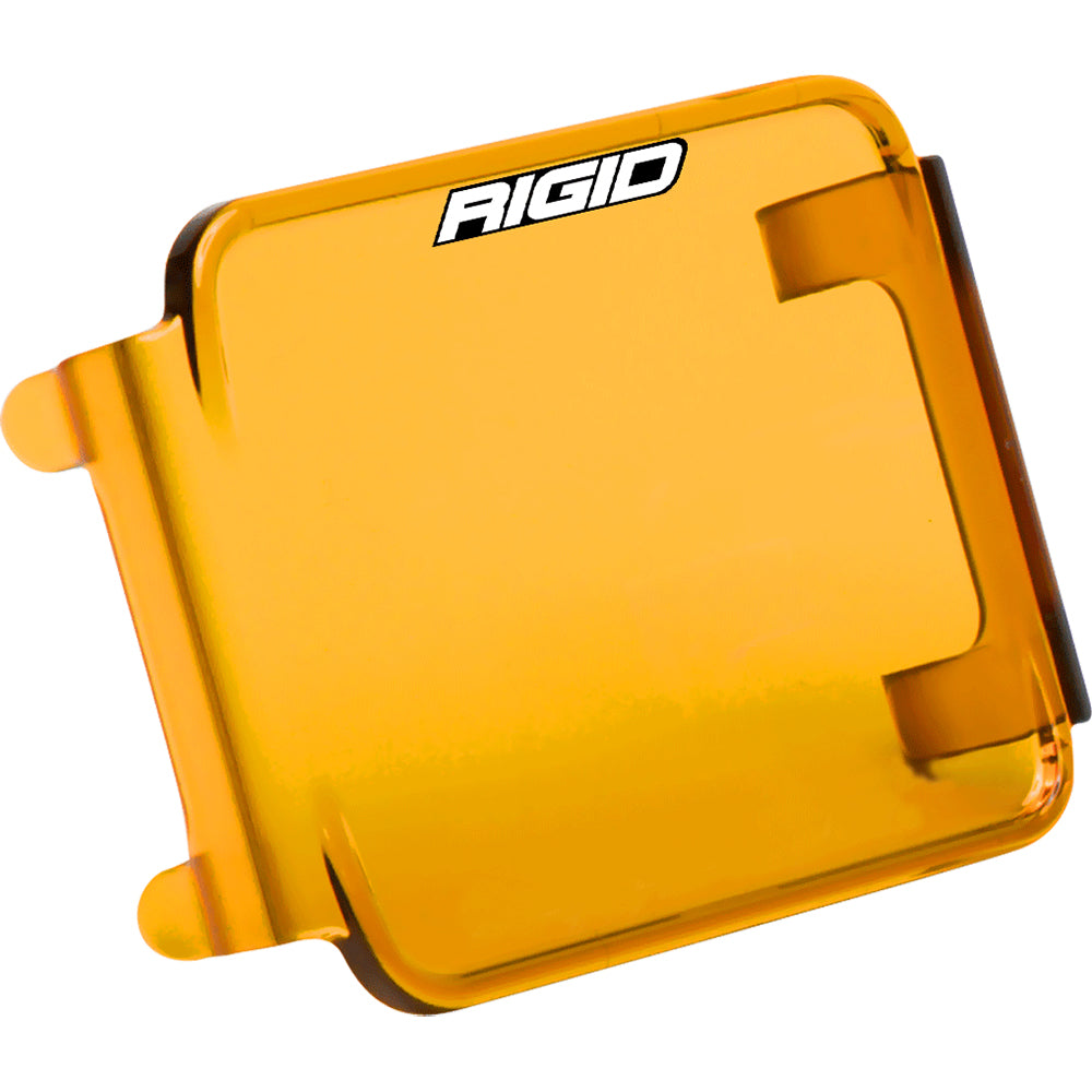 RIGID Industries D-Series Yellow Lens Cover - Polycarbonate Protective Shield for LED Lights