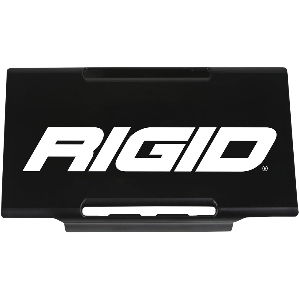 RIGID Industries E-Series 6-inch Black Lens Cover - Durable Polycarbonate Protection