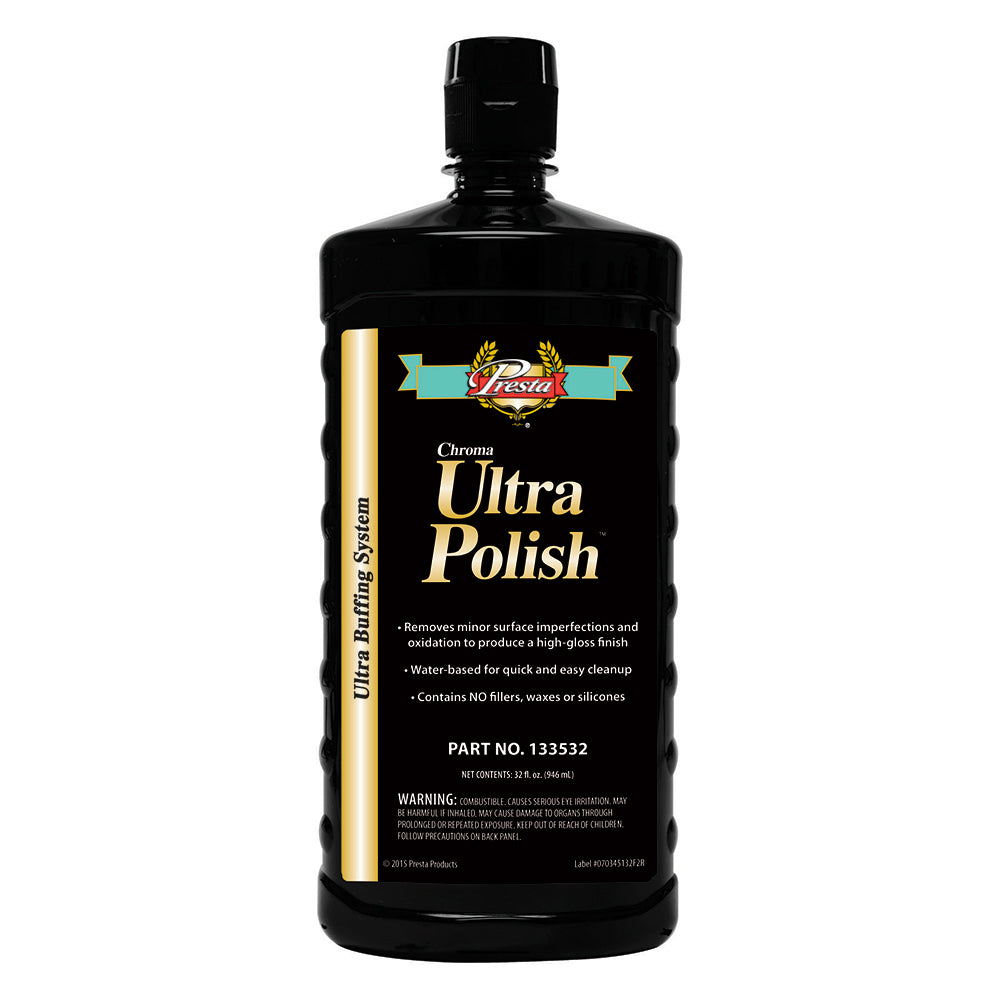 Presta Ultra Polish (Chroma 1500) - 32oz for Automotive and Marine Surfaces